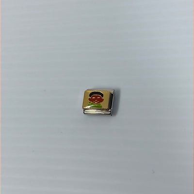 Boy Italian Link Charm