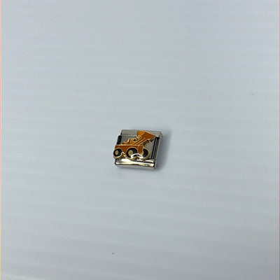Tractor Italian Link Charm