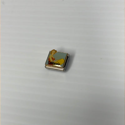 California Italian Link Charm