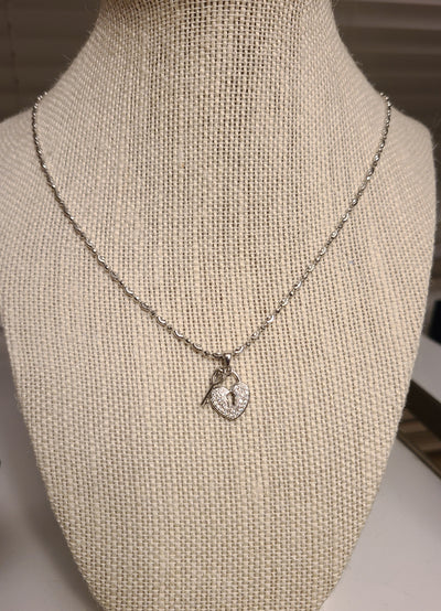Heart Lock Necklace
