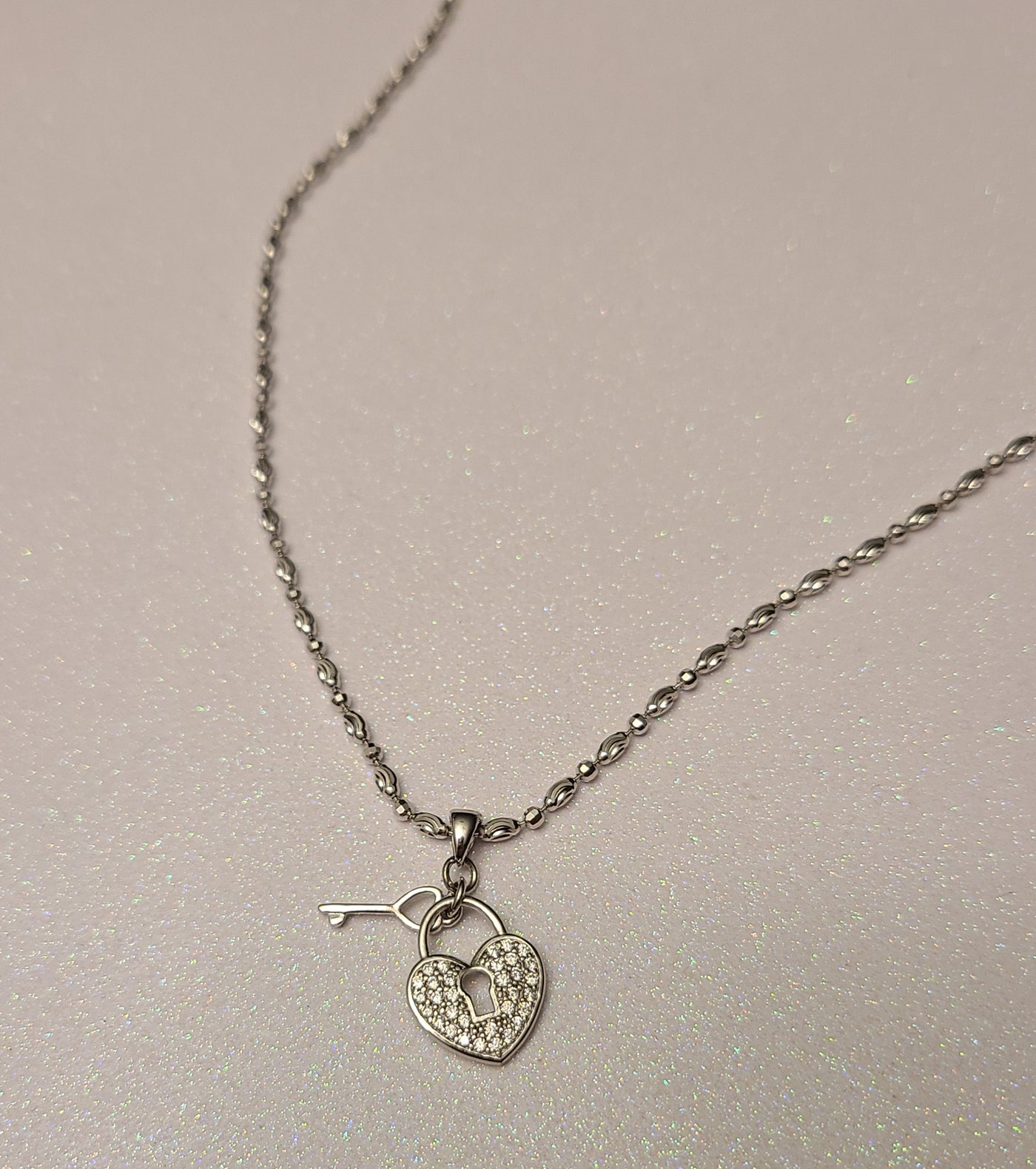 Heart Lock Necklace