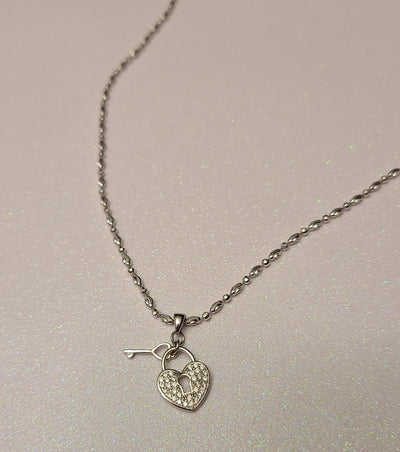 Heart Lock Necklace