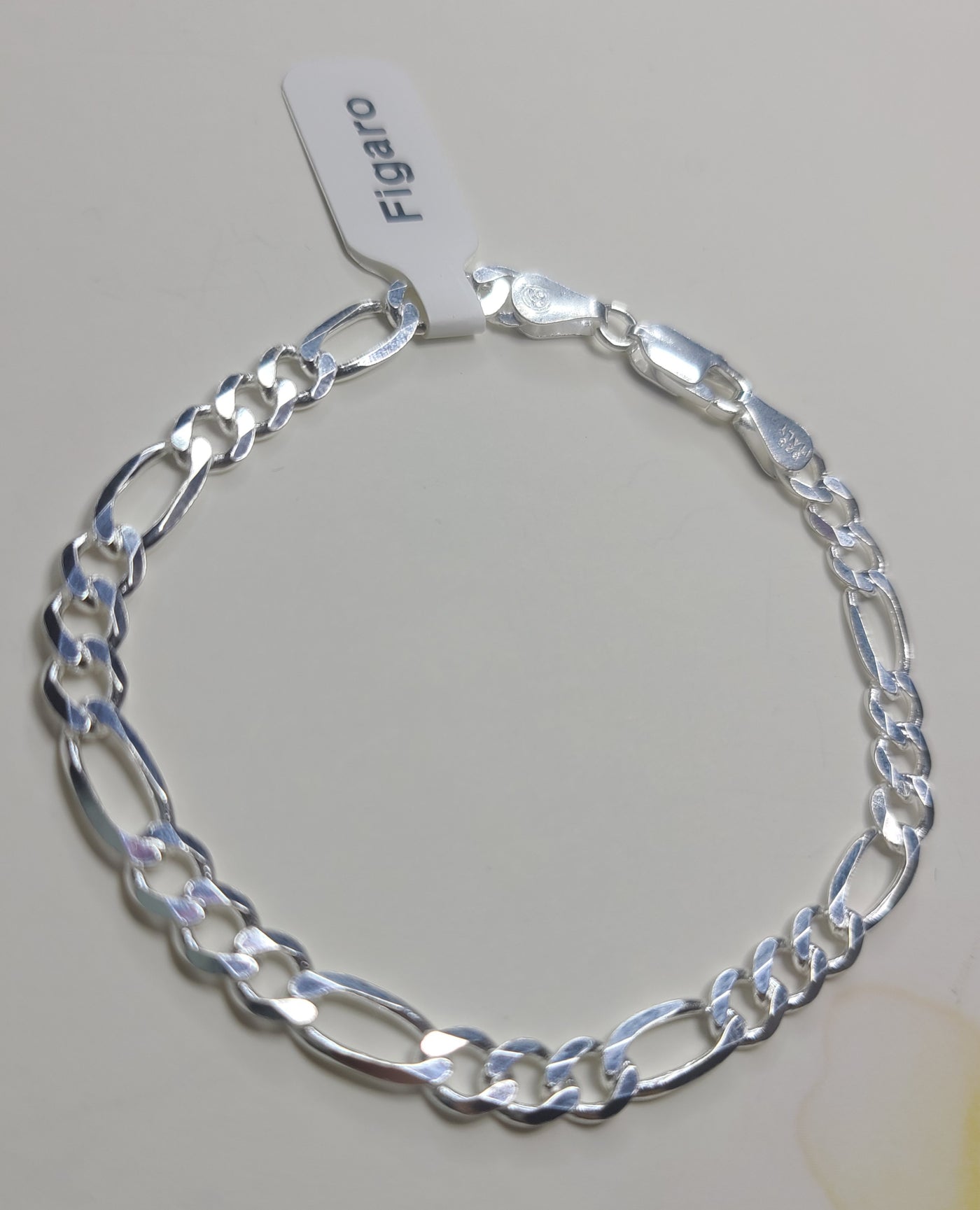 Figaro 120 Chain Bracelet