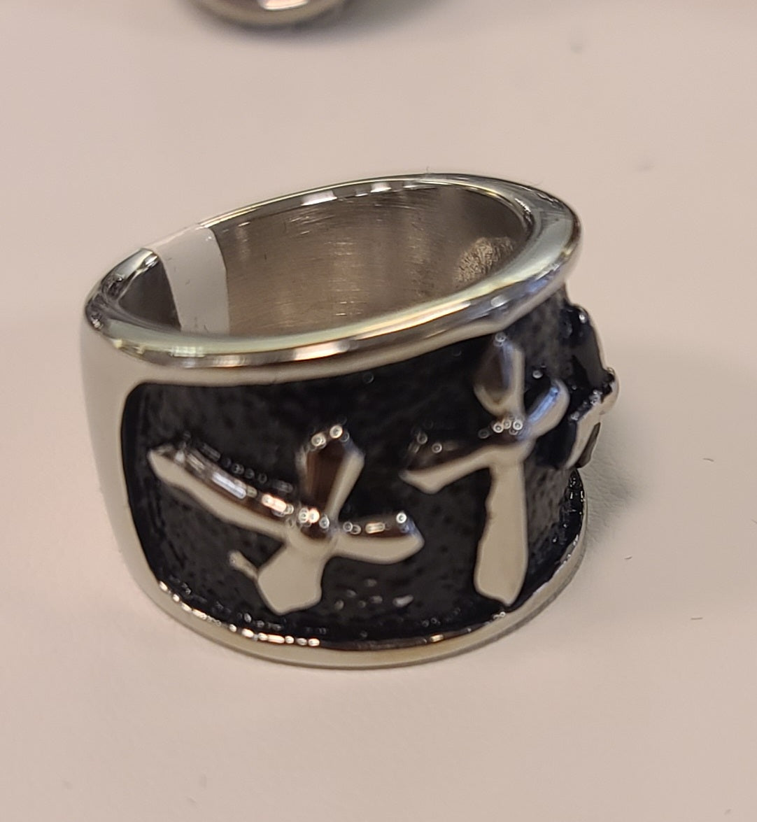 Cross Band Ring