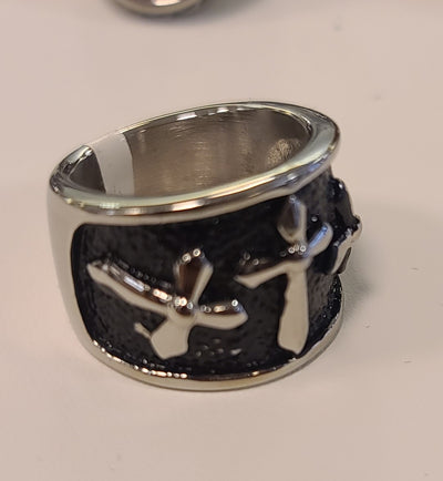 Cross Band Ring