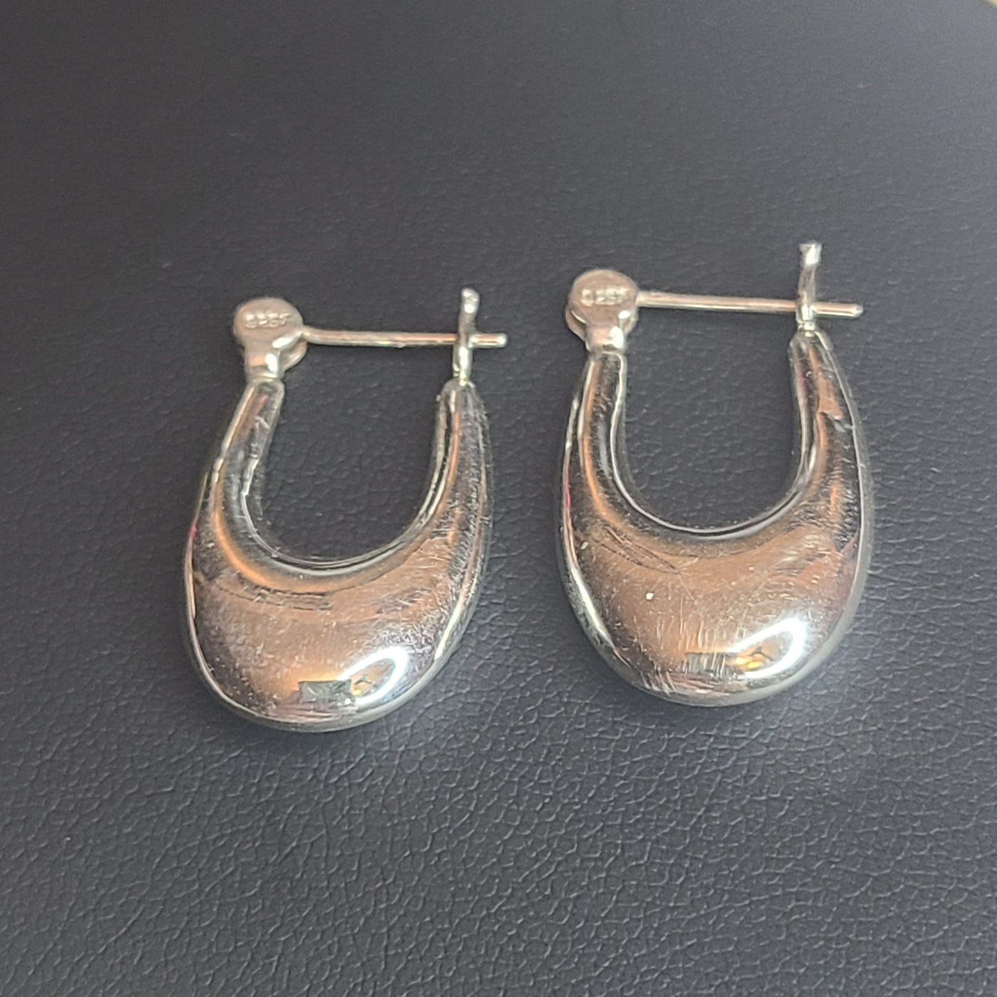 Silver Hoop Earrings