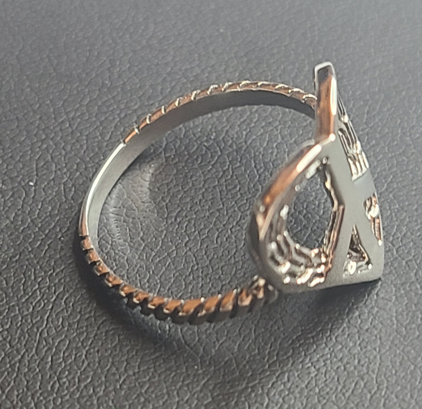 Heart Peace Ring