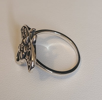 Stingray Fish Design Ring