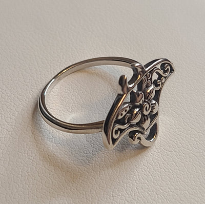 Stingray Fish Design Ring