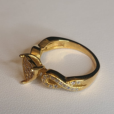 Infinity Gold Ring