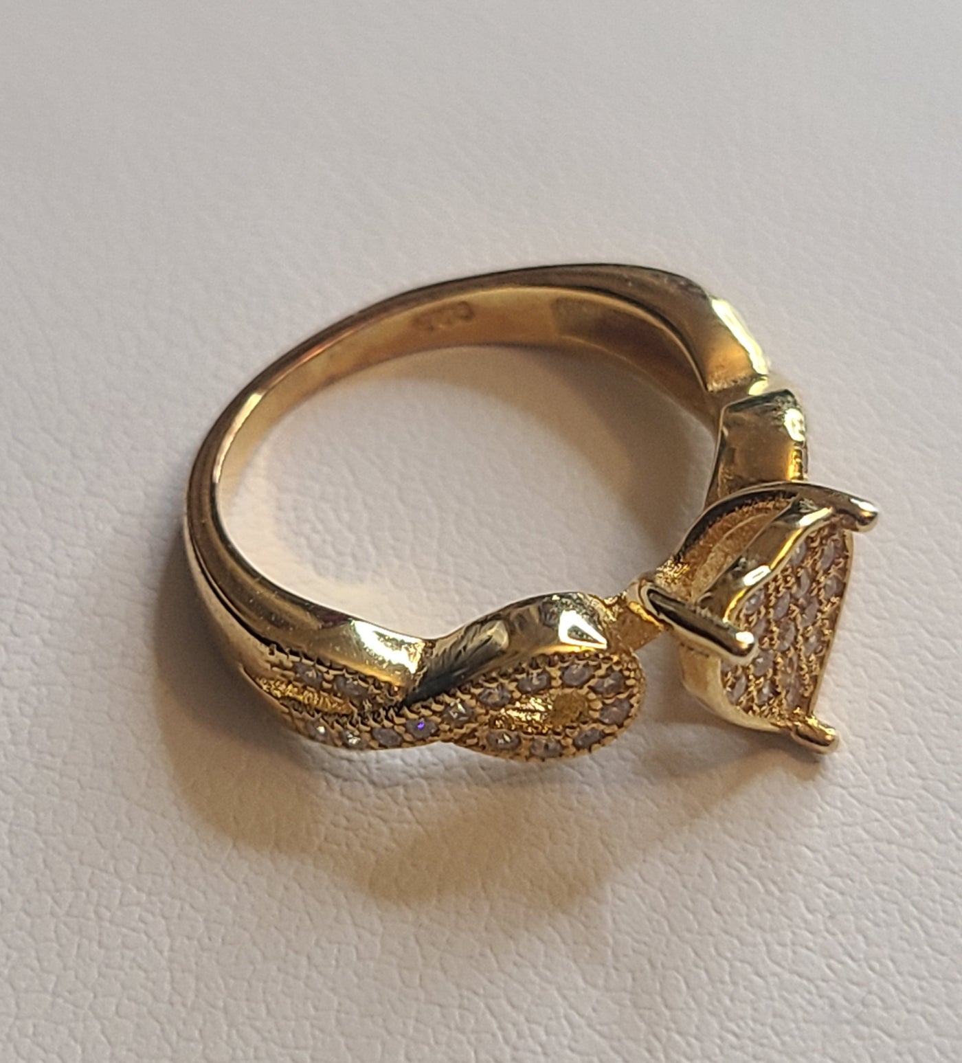 Infinity Gold Ring