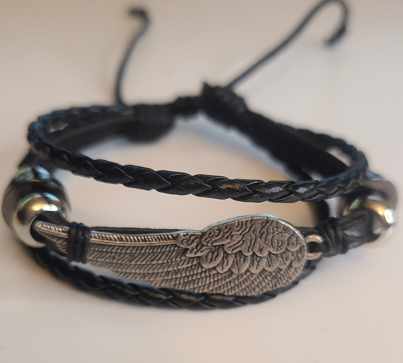Wing Leather Bracelet