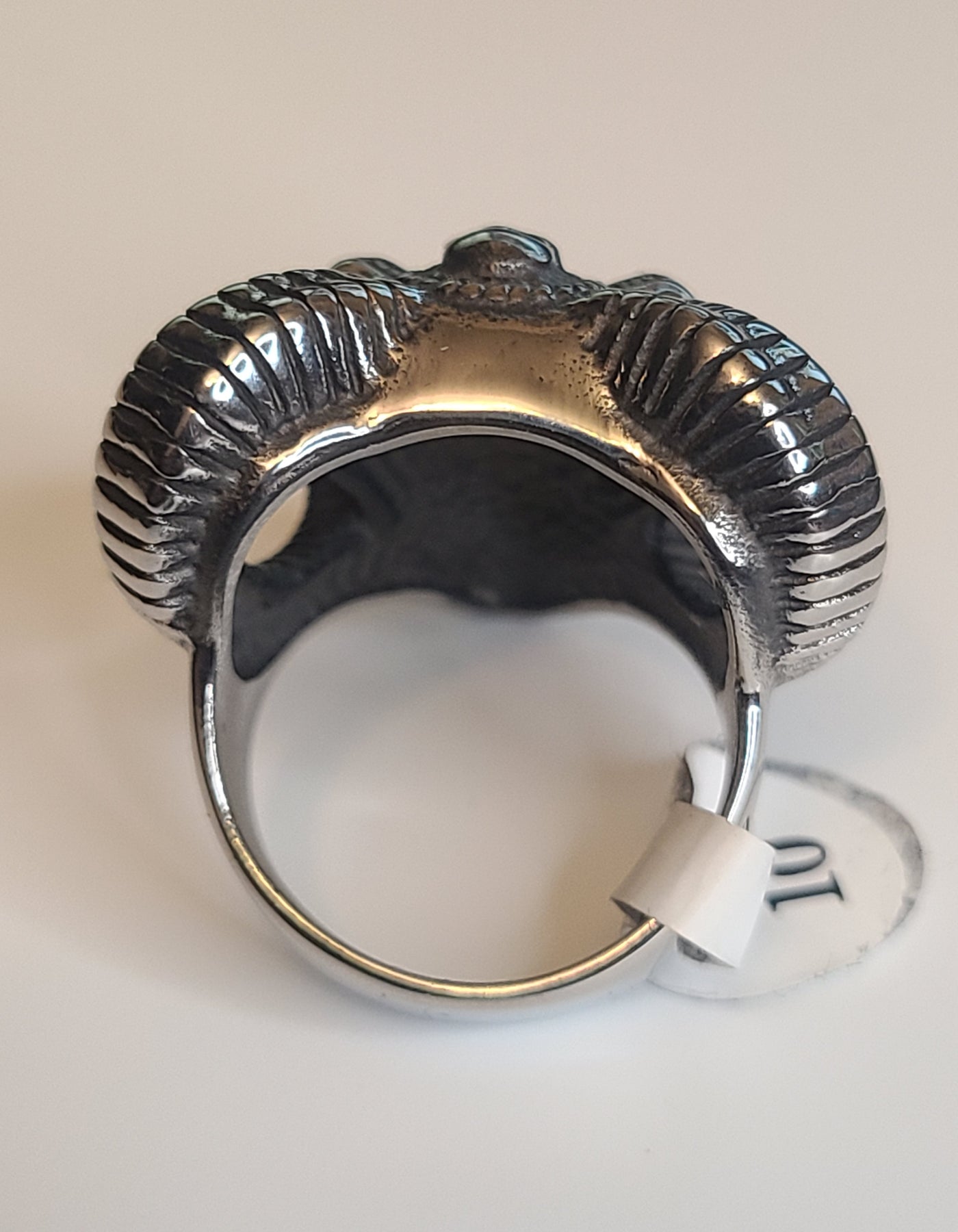 Goat Skull Ring