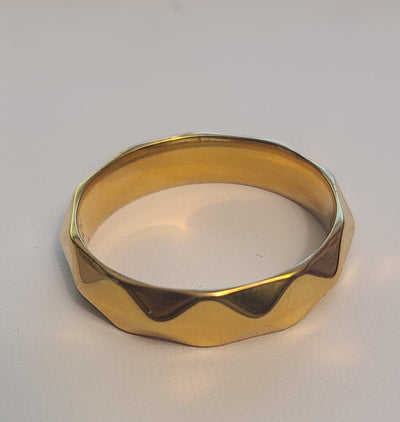 Gold Stainless Steel Ring