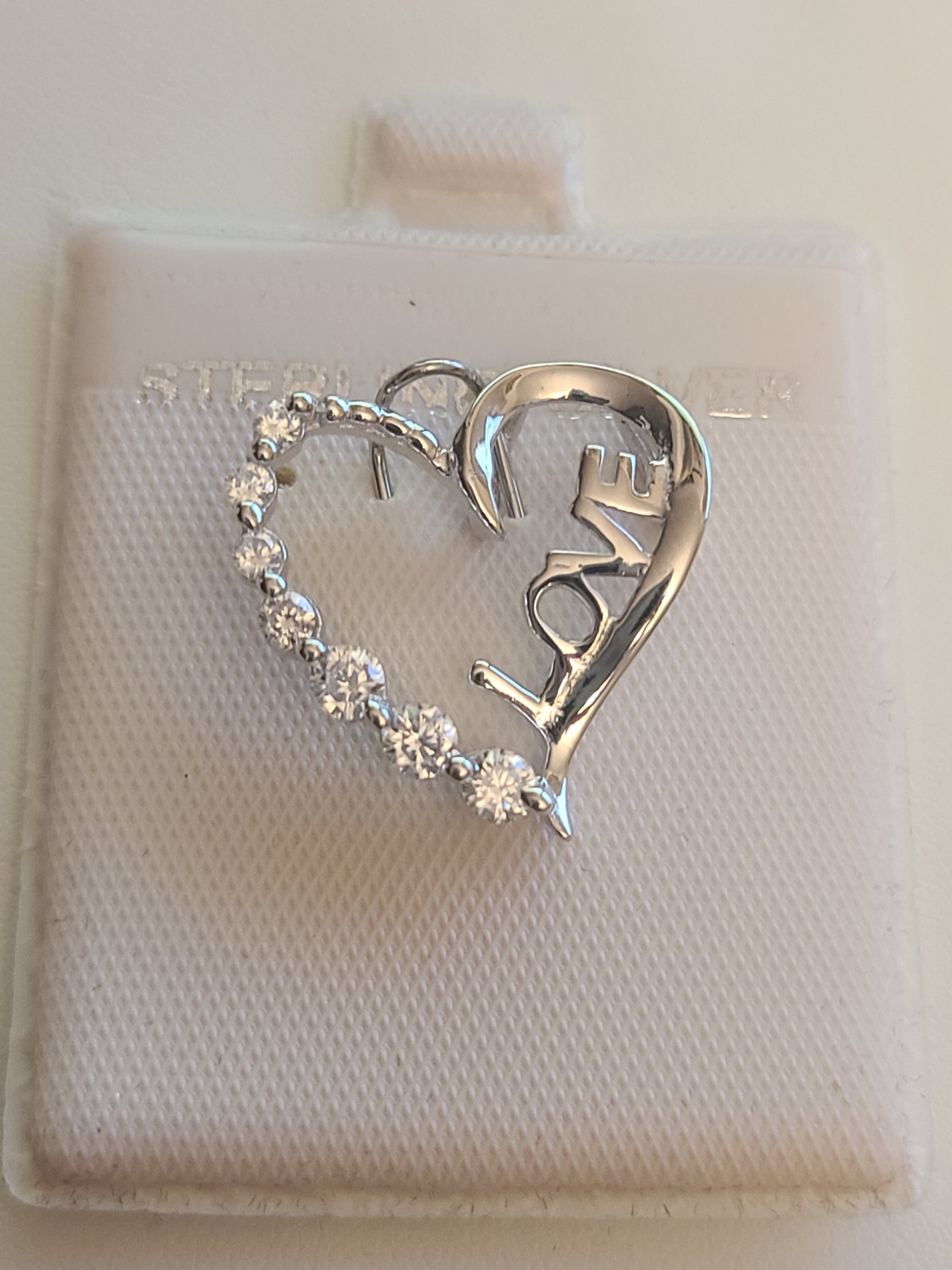 Heart Cz Love Pendant