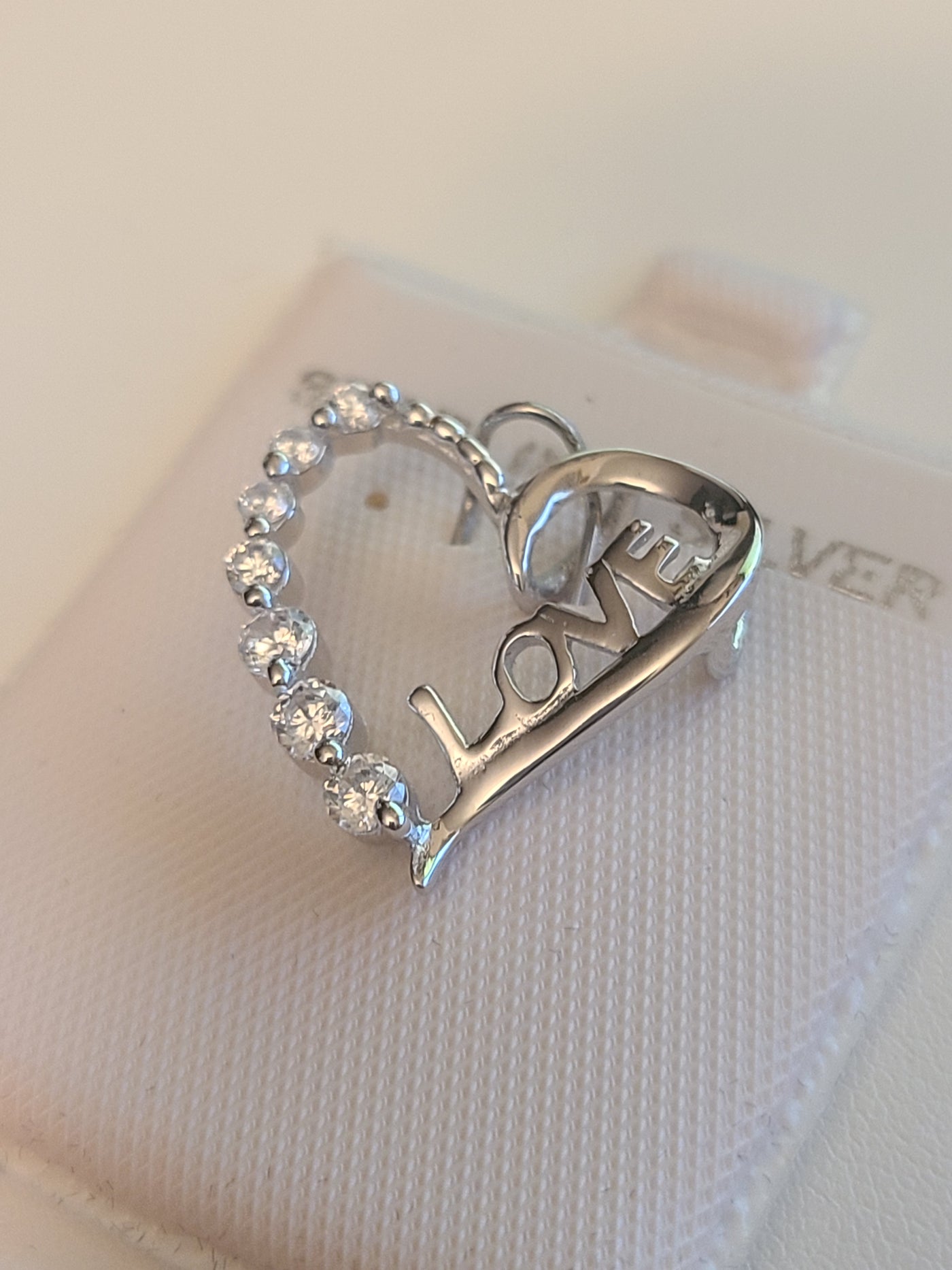 Heart Cz Love Pendant