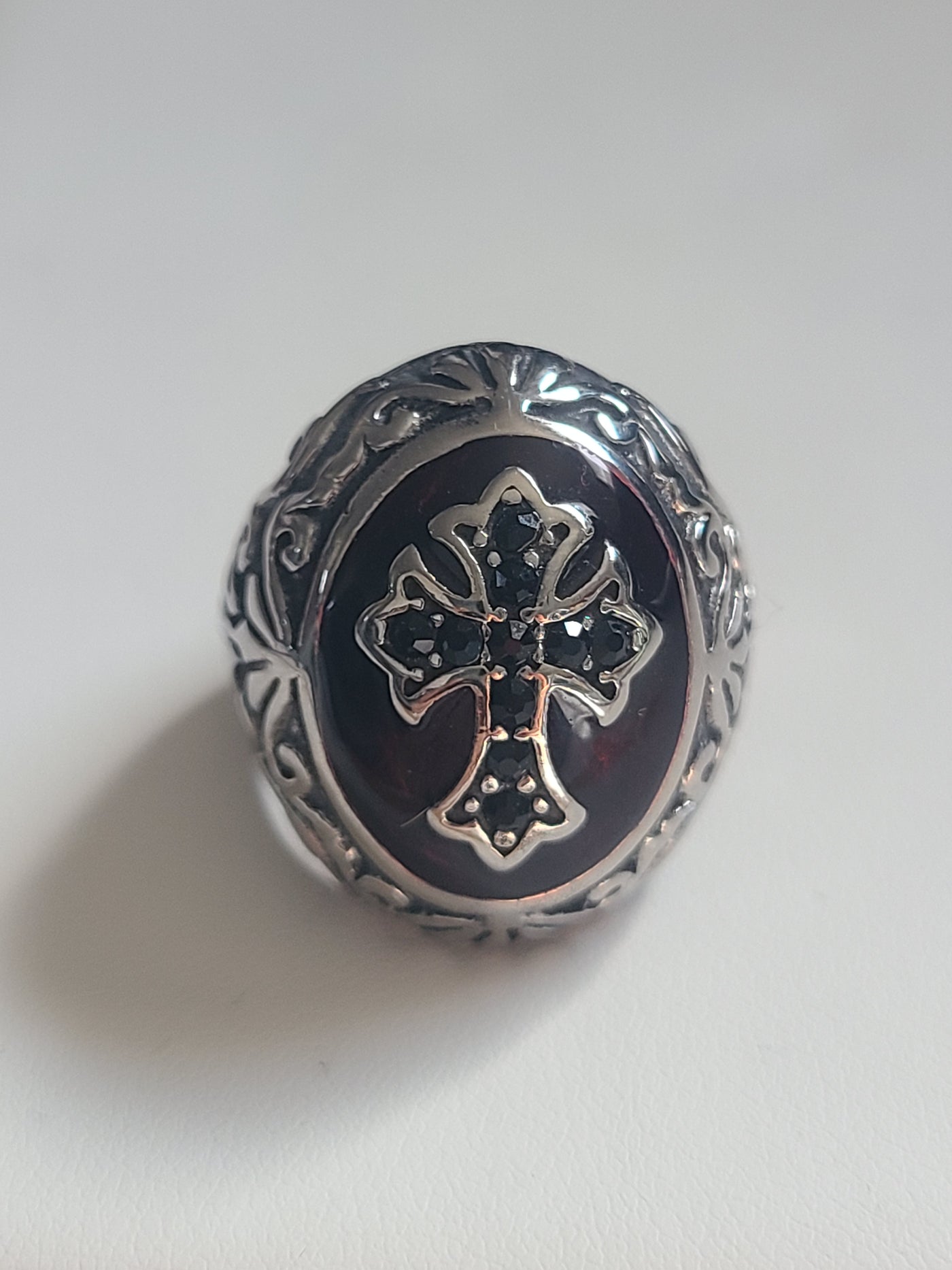 Cross Band Ring