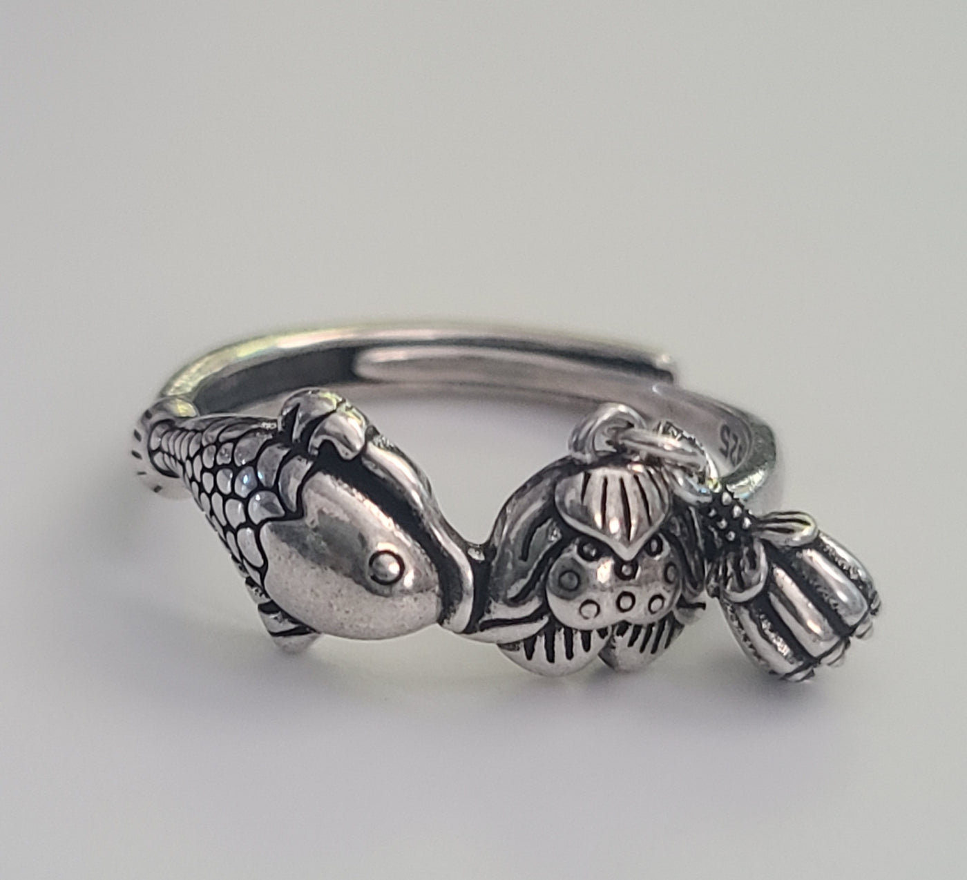 Lucky Chinese Adjustable Ring
