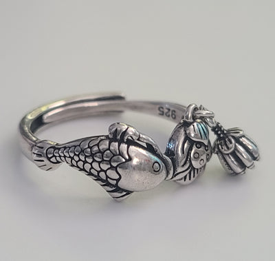 Lucky Chinese Adjustable Ring