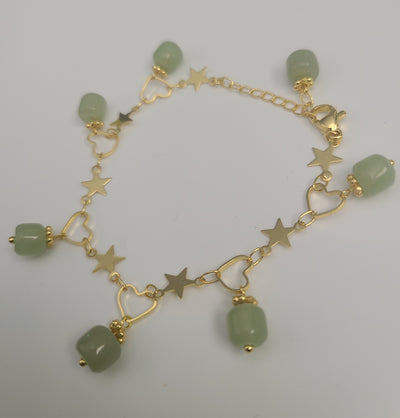 Natural Green Aventurine Stone Bracelet