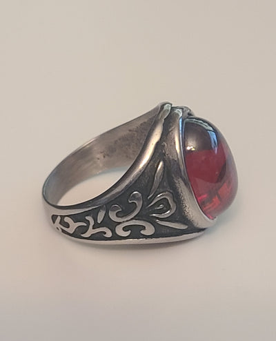 Red Stone Ring