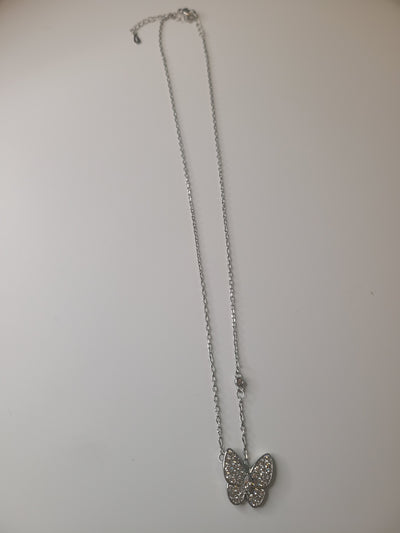 Cz Butterfly Necklace