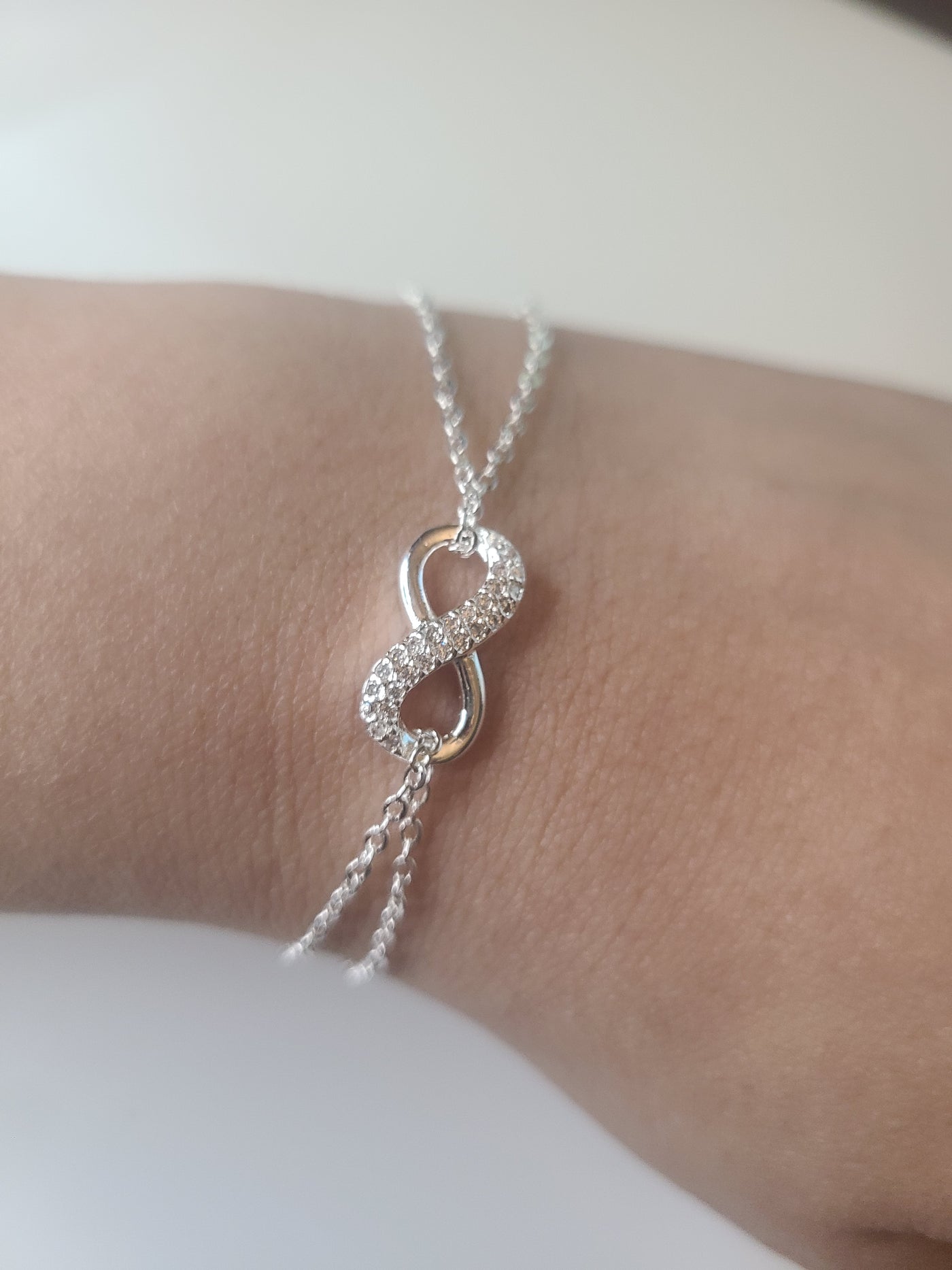 Infinity Cz Bracelet