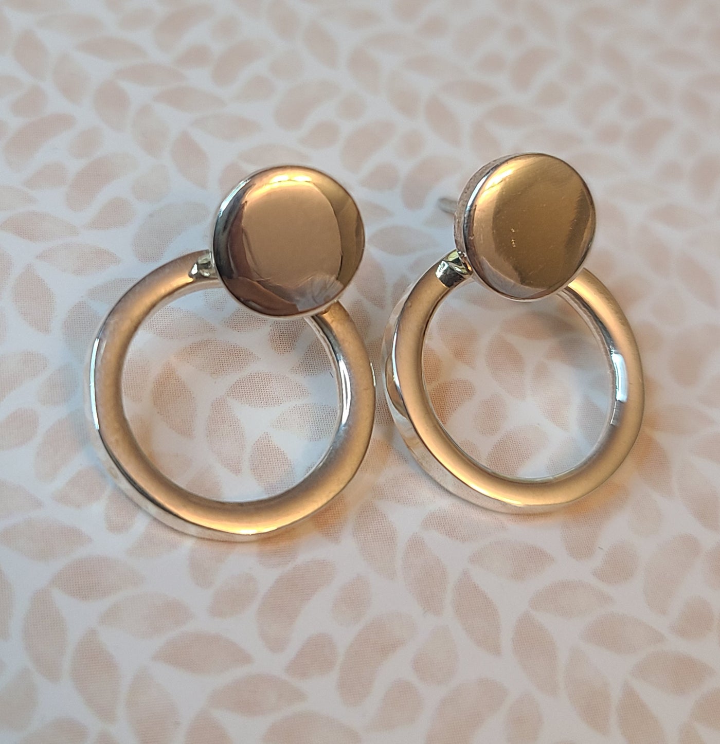 Hoop Stud Earrings
