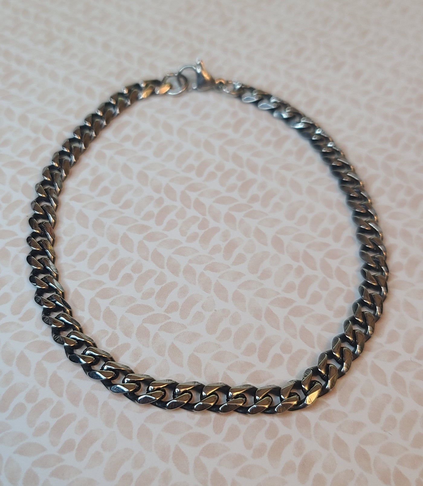 Rustic Stainless Steel Bracelet