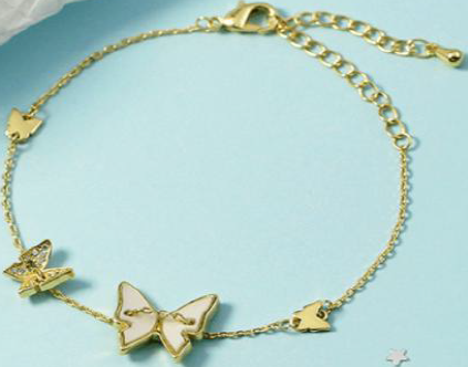 Golden Butterfly Bracelet