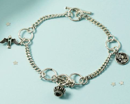Queen Elizabeth Charms Bracelet
