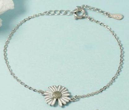 Daisy Flower Bracelet