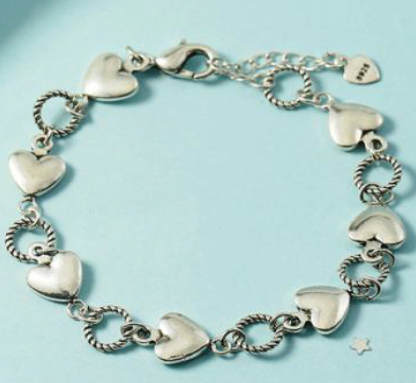Hearts Vintage Bracelet