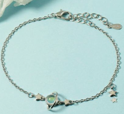 Galaxy Clear Stone Bracelet