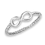 Sterling Silver Infinity Ring