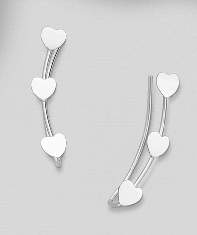 Heart Ear Pin