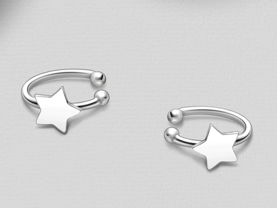Star Ear Cuffs