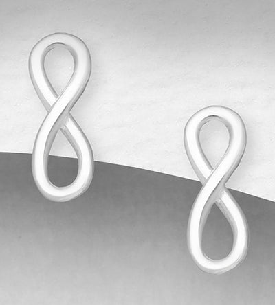 Infinity Push-Back Earrings
