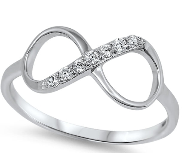 Infinity CZ Ring