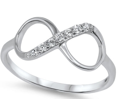 Infinity CZ Ring