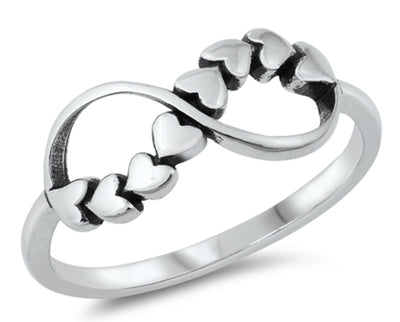 Infinity Hearts Ring 