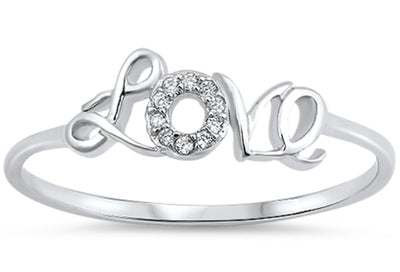 Love CZ Ring 