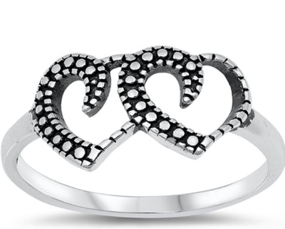  Two Heart Ring