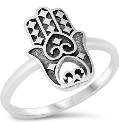 Hamsa Hand Ring