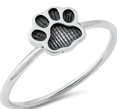 Paw Print Ring