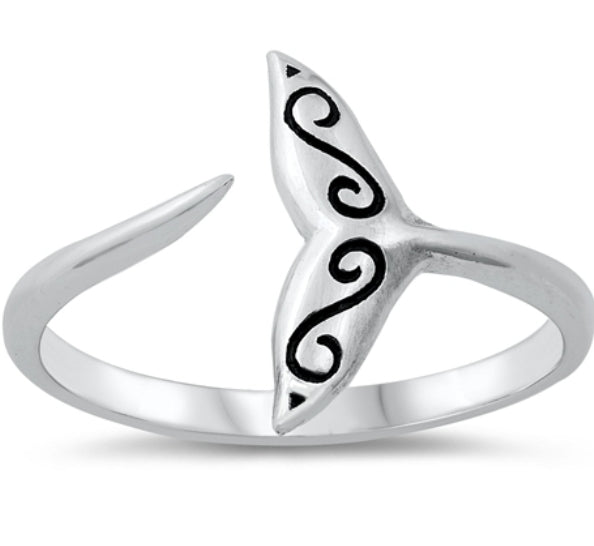 Whale Tail Ring