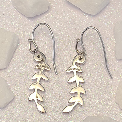 Dangle Leaf Earrings