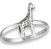 Sterling Silver Giraffe Ring