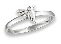Sterling Silver Hummingbird Ring