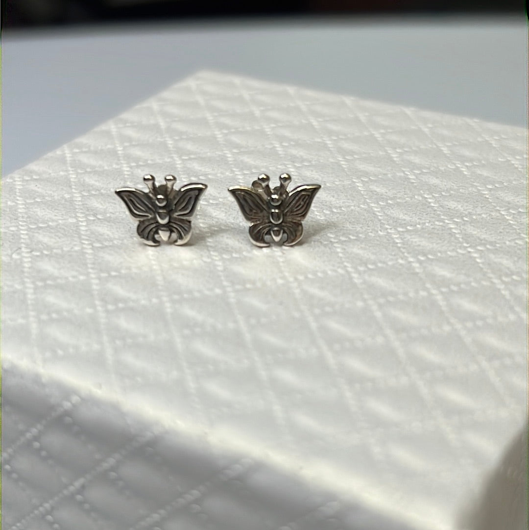 Butterfly Stud Earrings